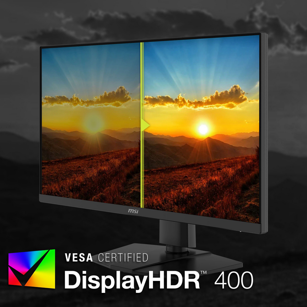 MSI MAG 274QPF E20 s podporou VESA DisplayHDR 400
