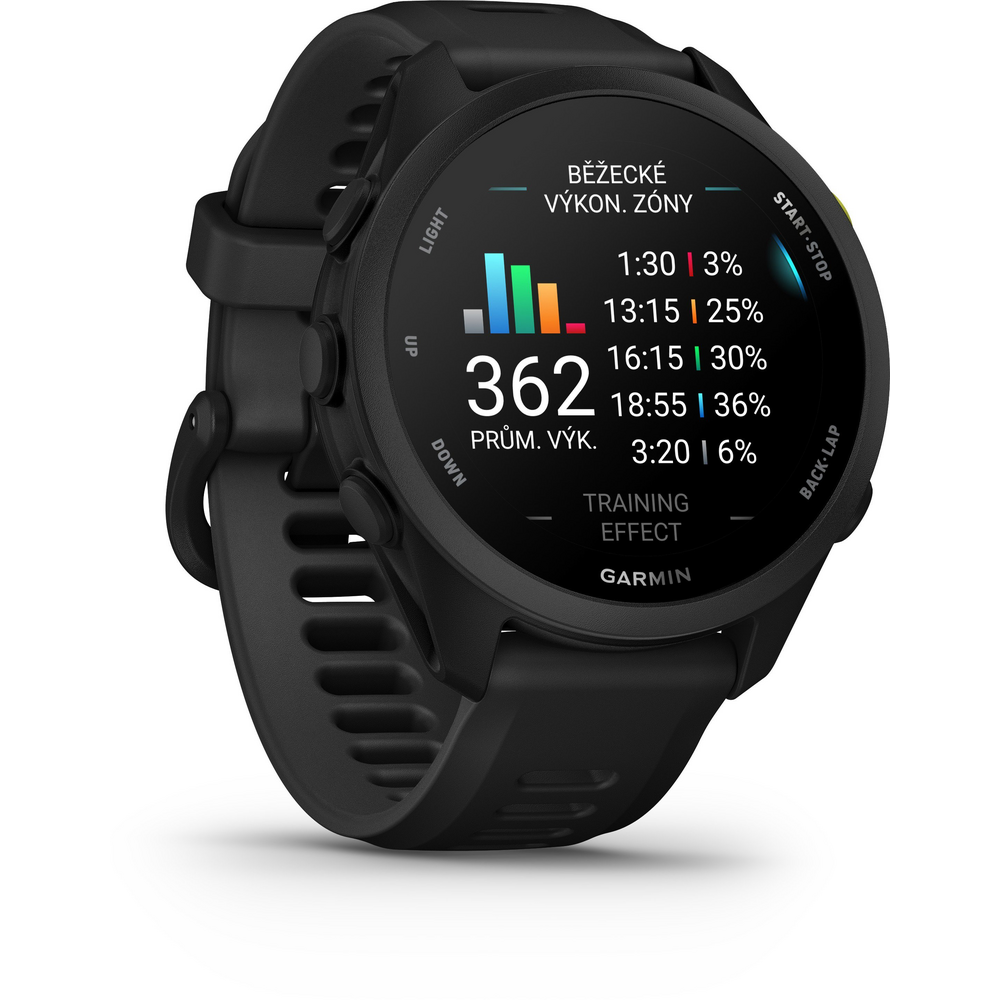 Garmin Forerunner 70 Black s přehledem tréninkových dat