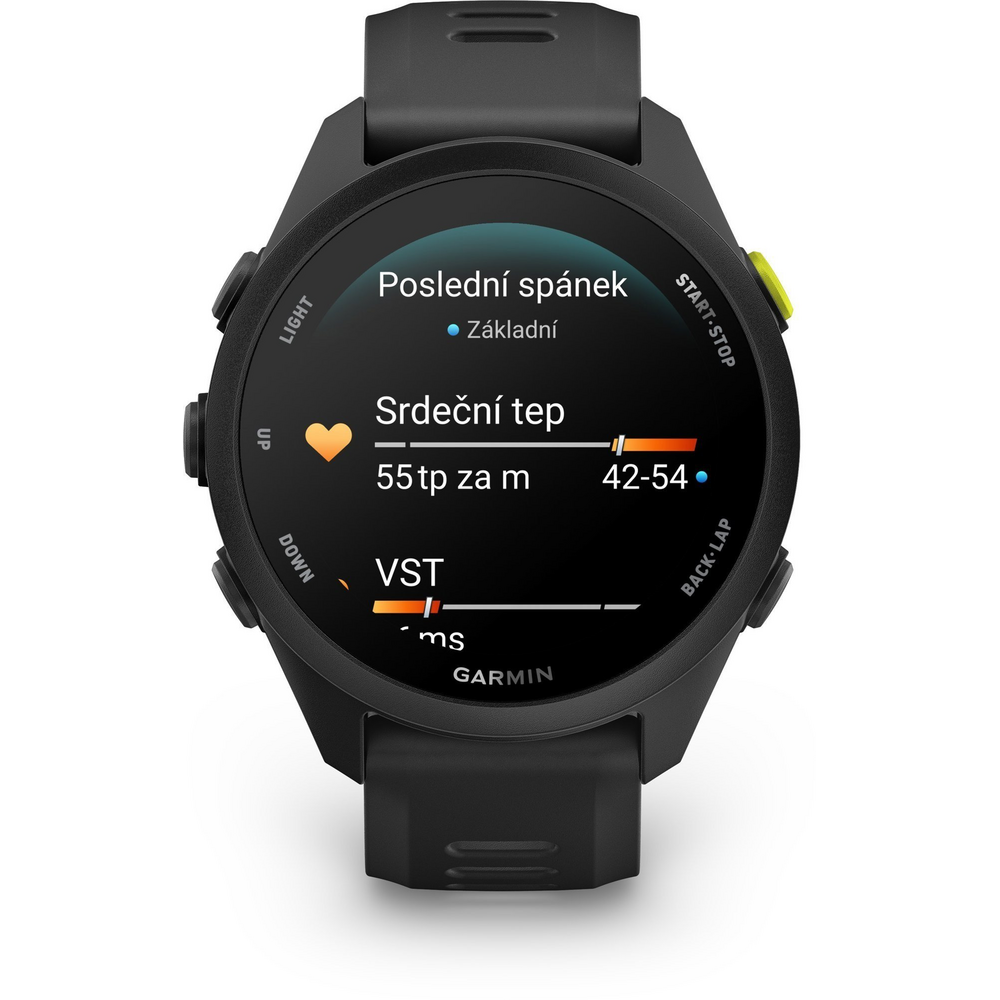 Garmin Forerunner 70 Black s přehledem spánku