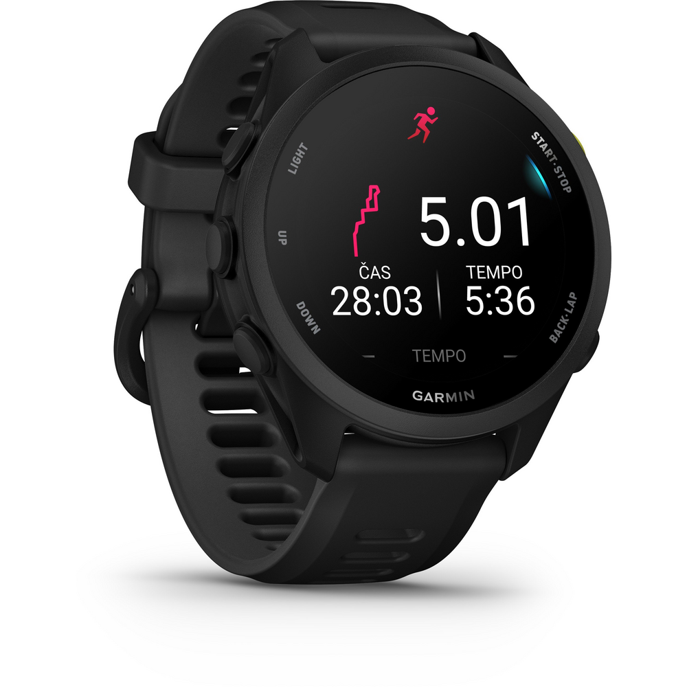 Garmin Forerunner 70 Black s běžeckou aktivitou