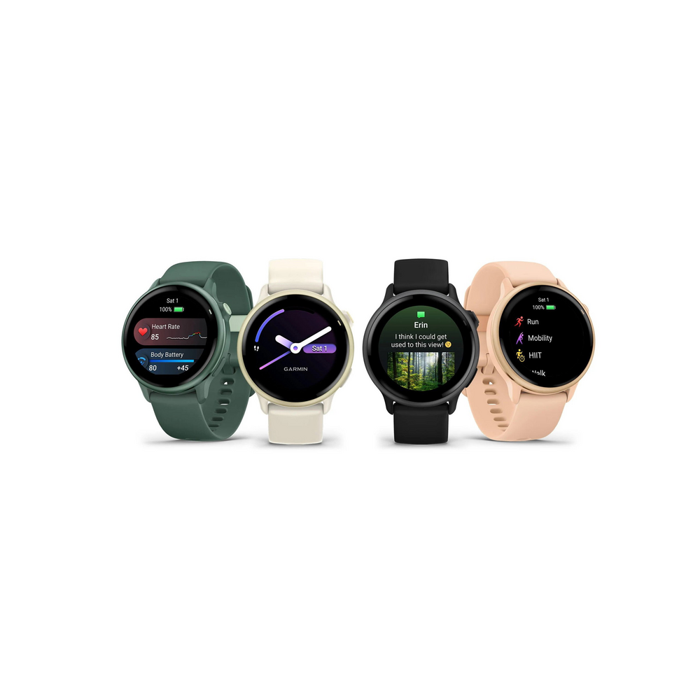 Garmin Vívoactive 6 s různými ciferníky