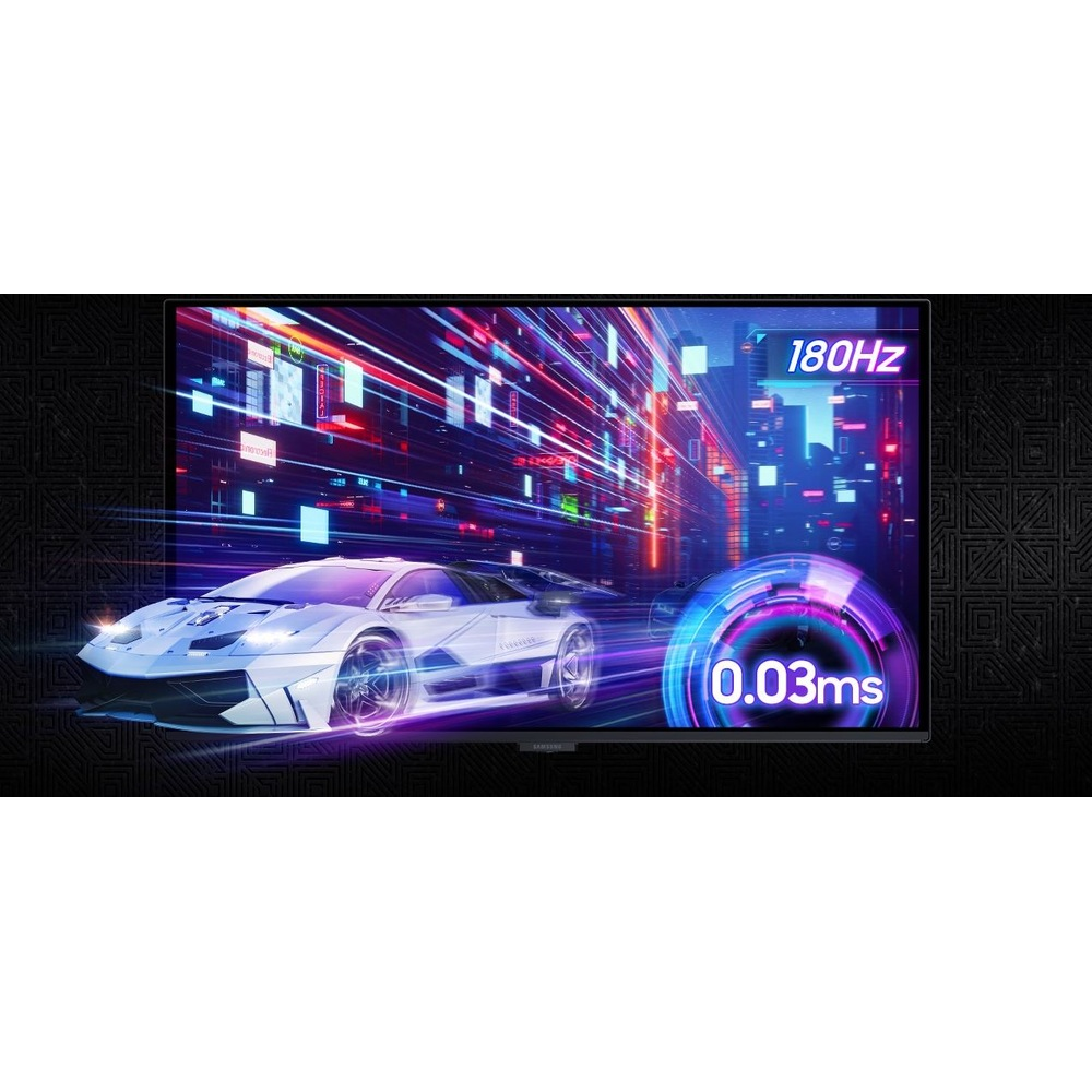 180Hz obnovovací frekvence a odezva 0,03 ms monitoru Samsung Odyssey OLED G5