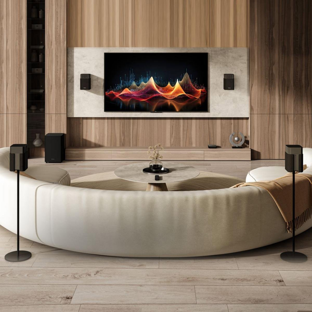 Kino domowe Hisense HT Saturn w salonie