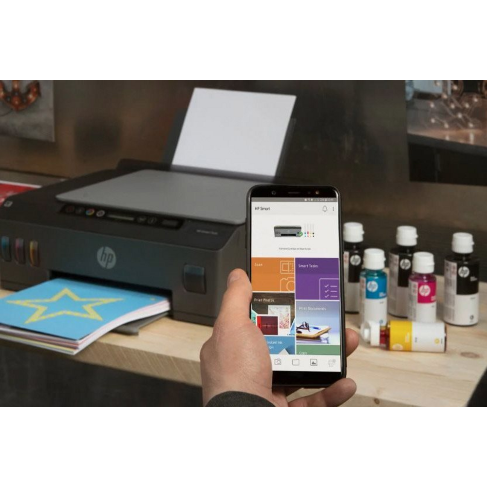 HP Smart Tank Wireless 675 All-in-One s ovládáním přes telefon