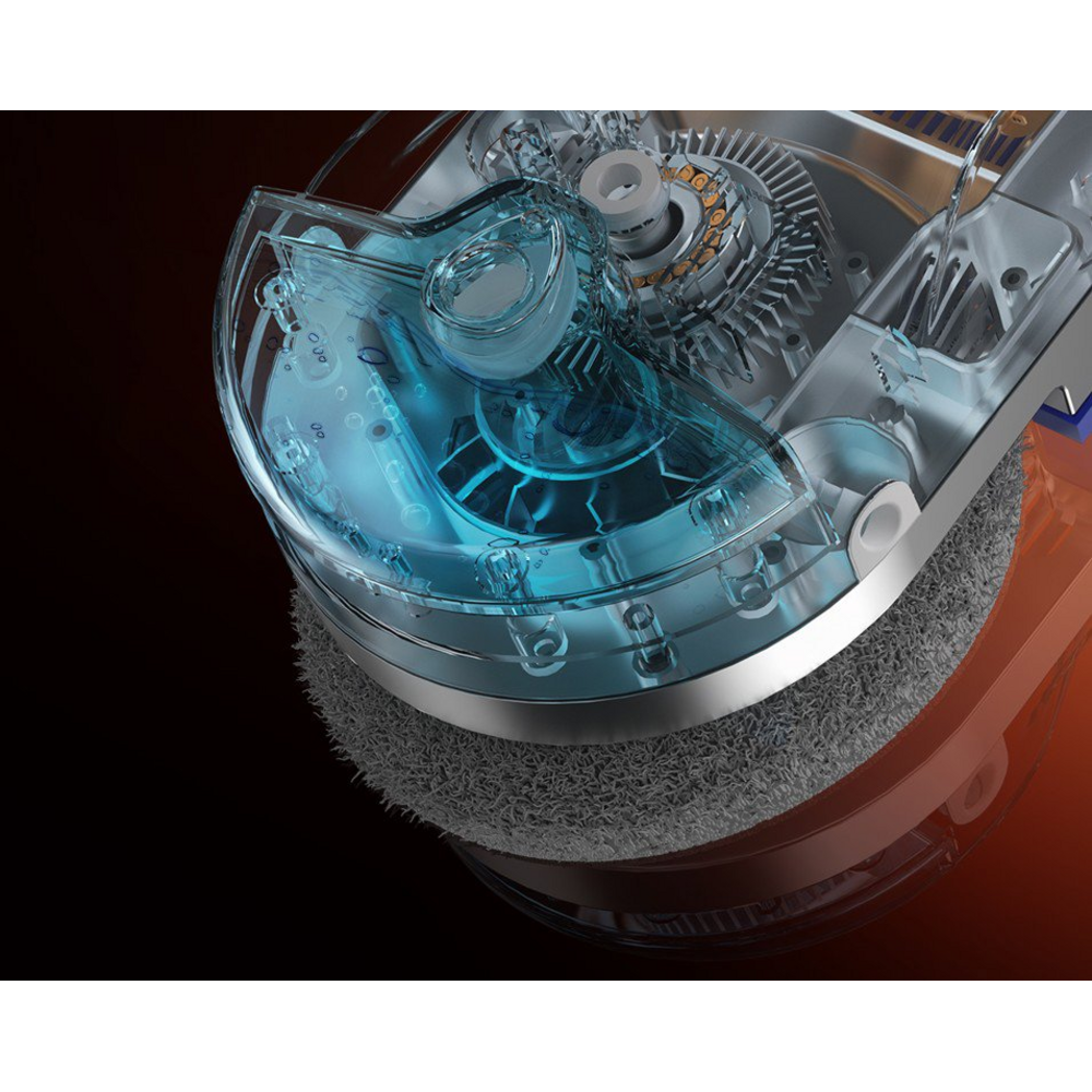 Vnitřní mechanismus robotického čističe oken HUTT 10