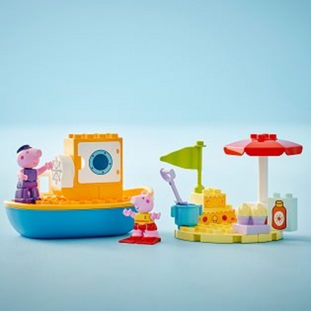 LEGO DUPLO plovoucí loďka a pláž Prasátko Peppa