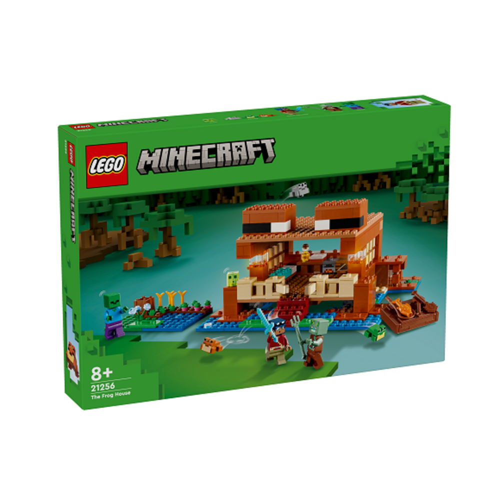Krabice LEGO Minecraft 21256 Žabí domek