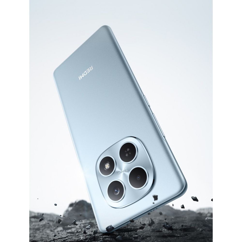 Tylna strona telefonu Xiaomi Redmi Note 15 w kolorze fioletowym