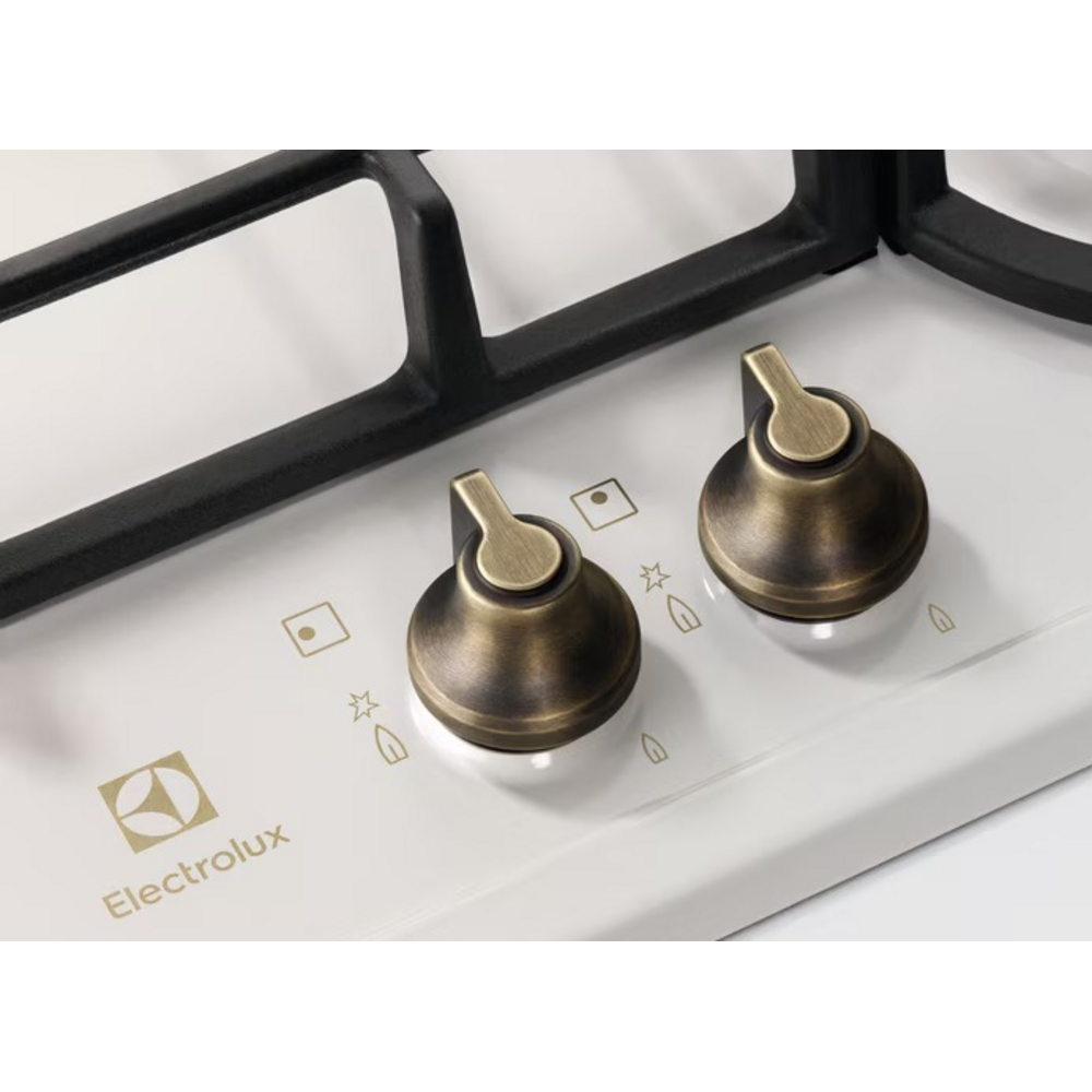 Mechanické ovládací knoflíky plynové varné desky Electrolux EGH6343ROR