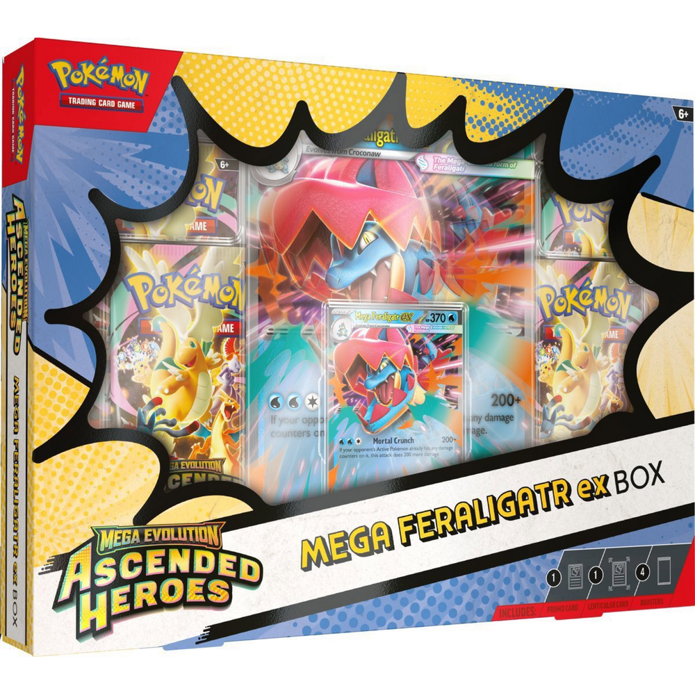 Pokémon TCG ME02.5 Ascended Heroes ex Box s promo kartou a booster balíčky