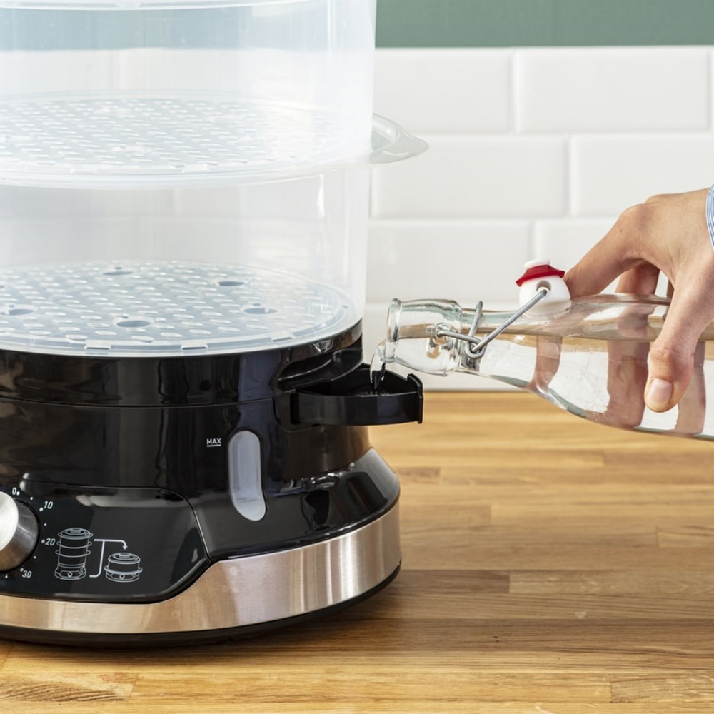 Vnější doplňování vody u parního hrnce Tefal VC204810 Ultra Compact