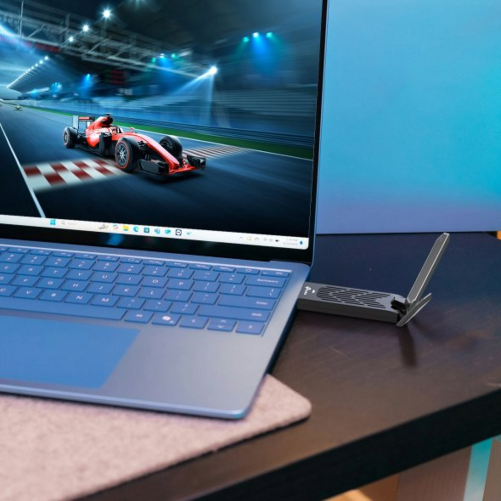 Online hraní s adaptérem TP-Link Archer TBE400UH