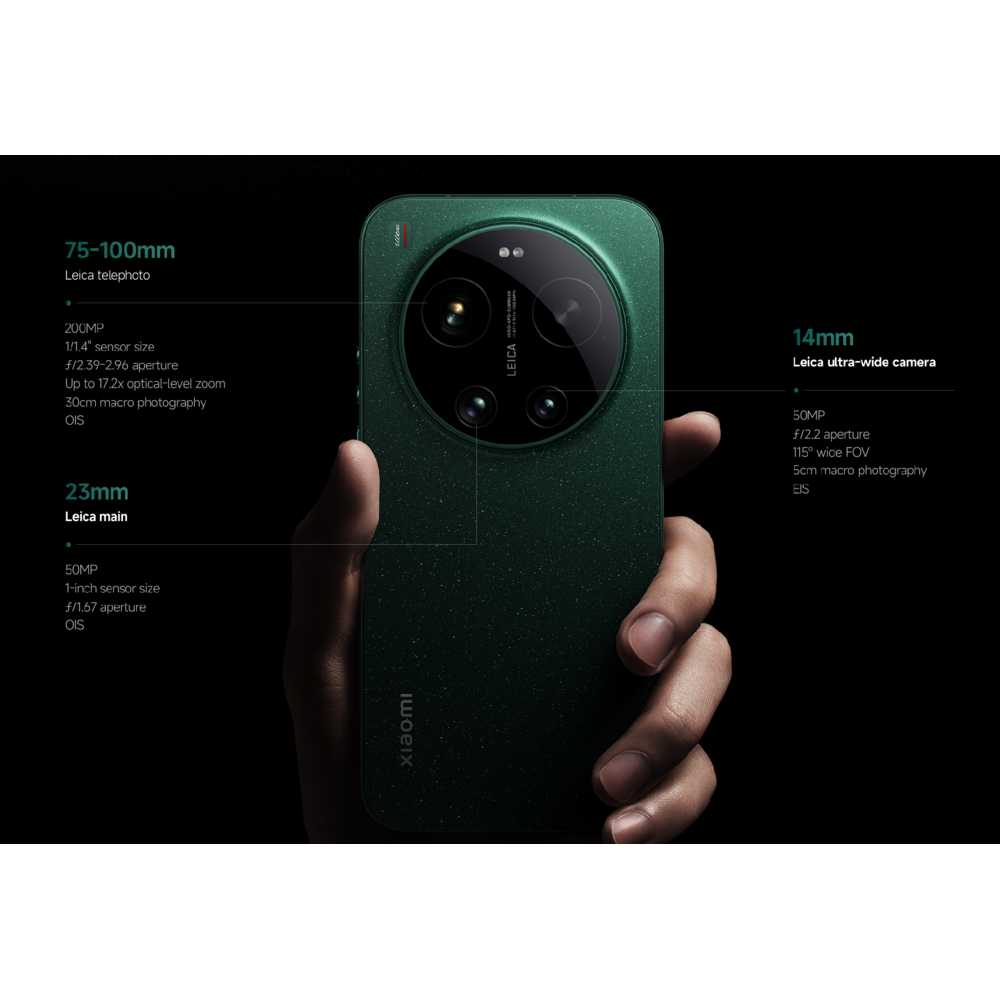 Wymiary i konstrukcja telefonu Xiaomi 17 Ultra