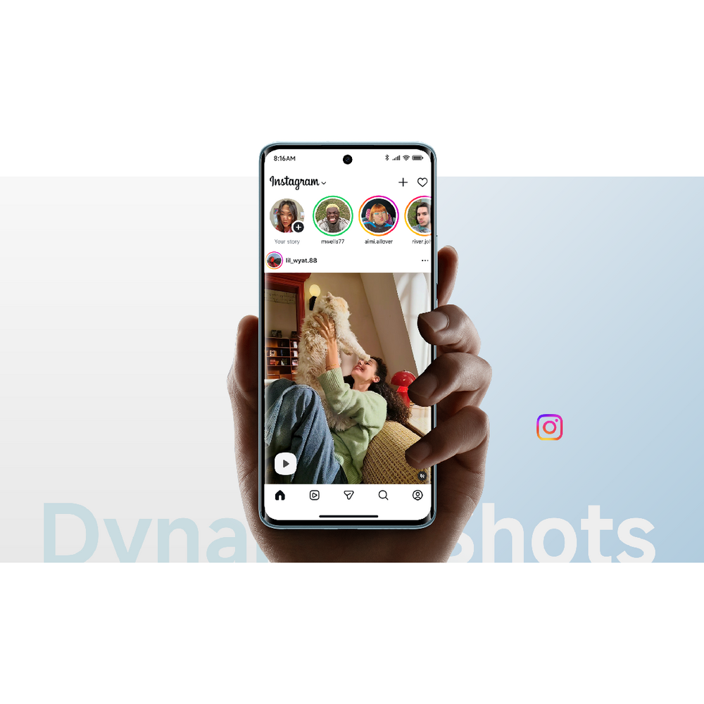 Xiaomi Redmi Note 15 Pro 4G Dynamic Shots w aplikacji aparatu