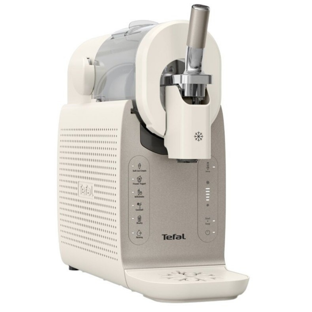 Domácí zmrzlinovač Tefal IG803AE0 Freezi v krémovém provedení